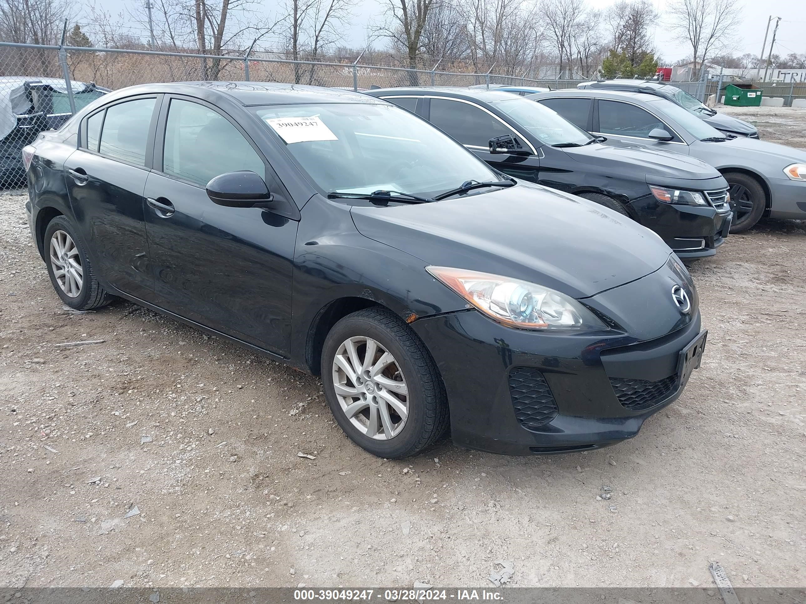 MAZDA 3 2012 jm1bl1v71c1607969