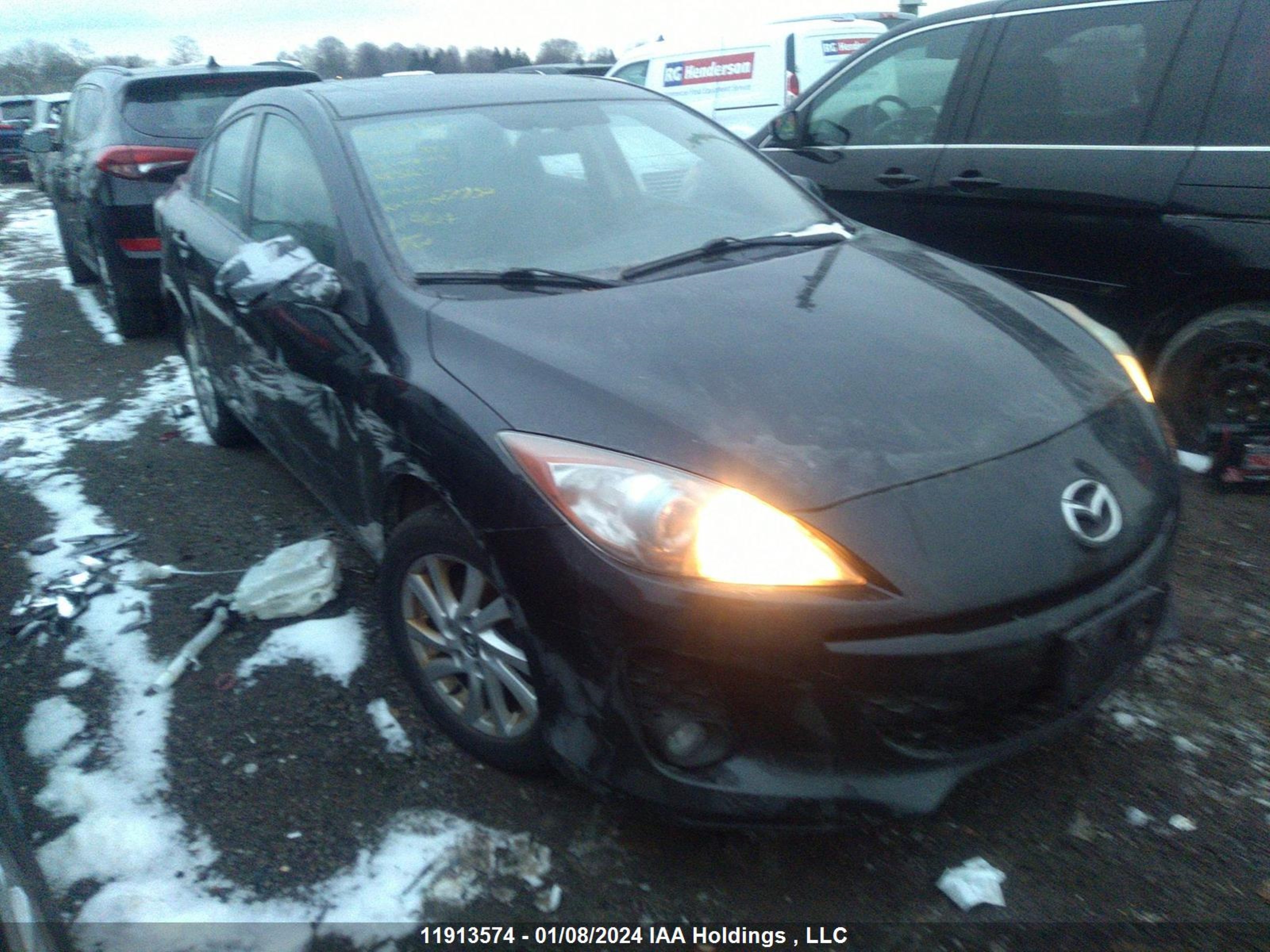 MAZDA 3 2013 jm1bl1v71d1810393