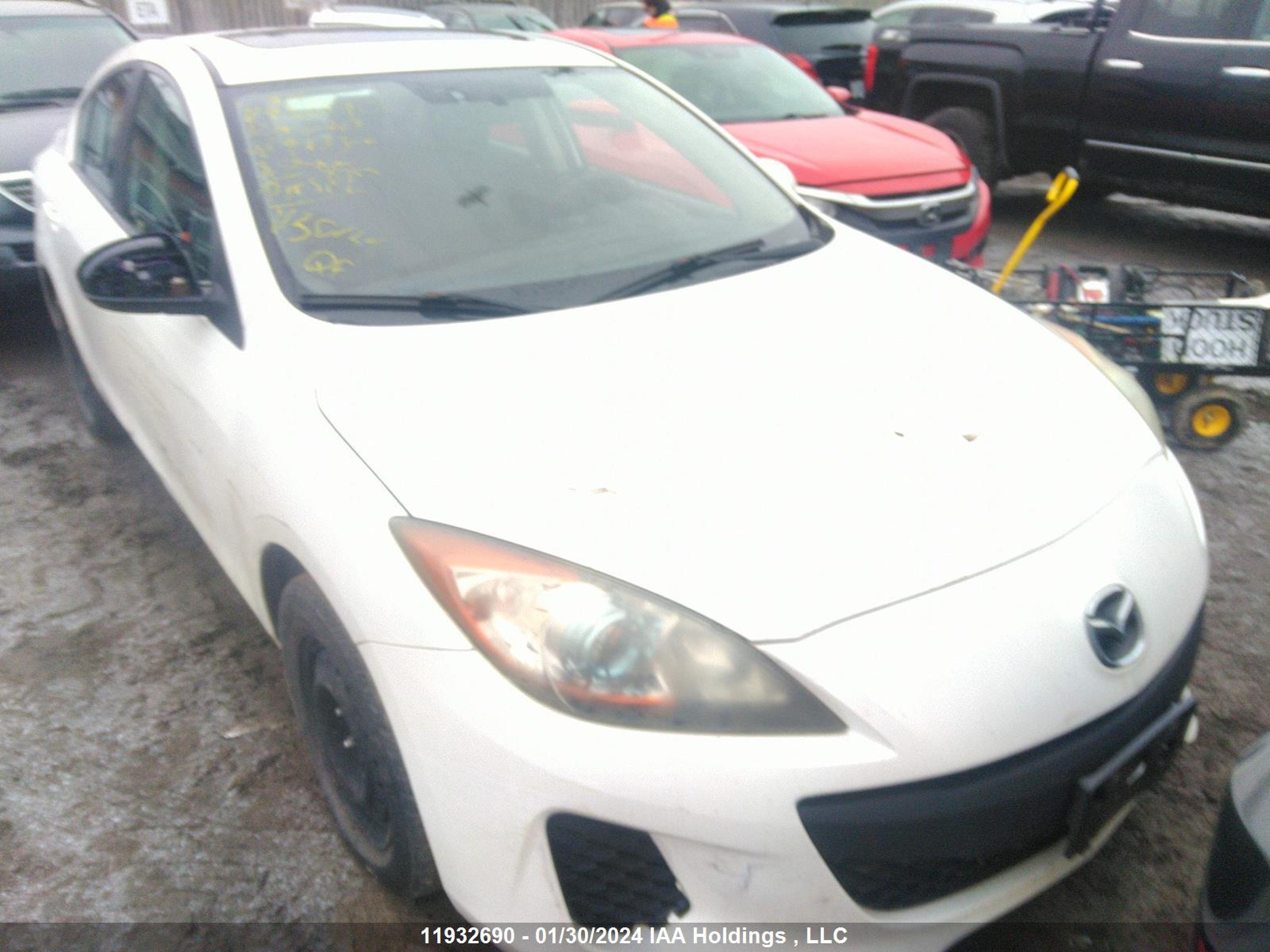 MAZDA 3 2012 jm1bl1v74c1689633