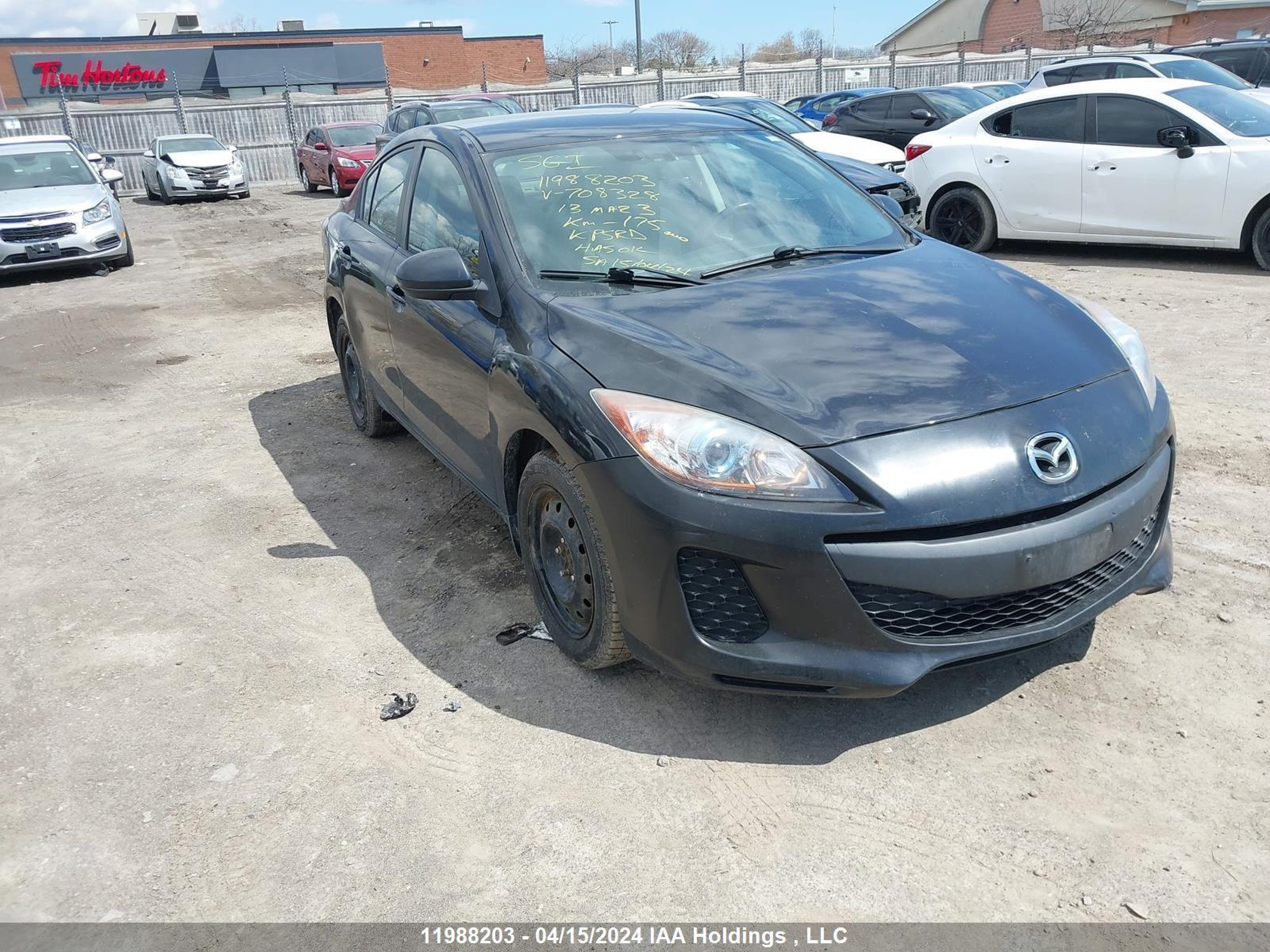 MAZDA 3 2013 jm1bl1v76d1708328