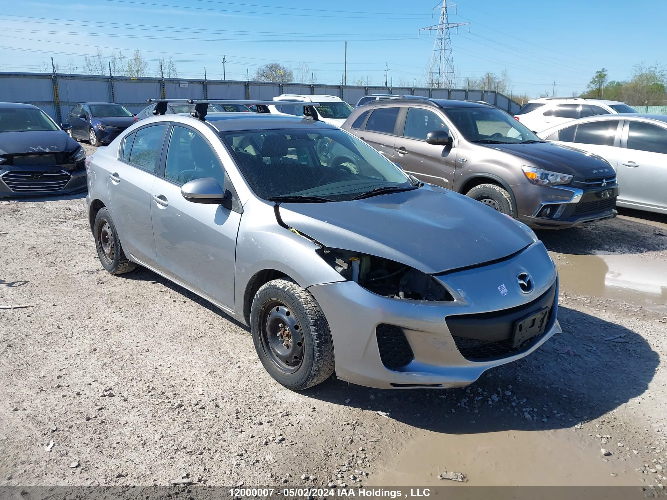 MAZDA 3 2013 jm1bl1v7xd1838600