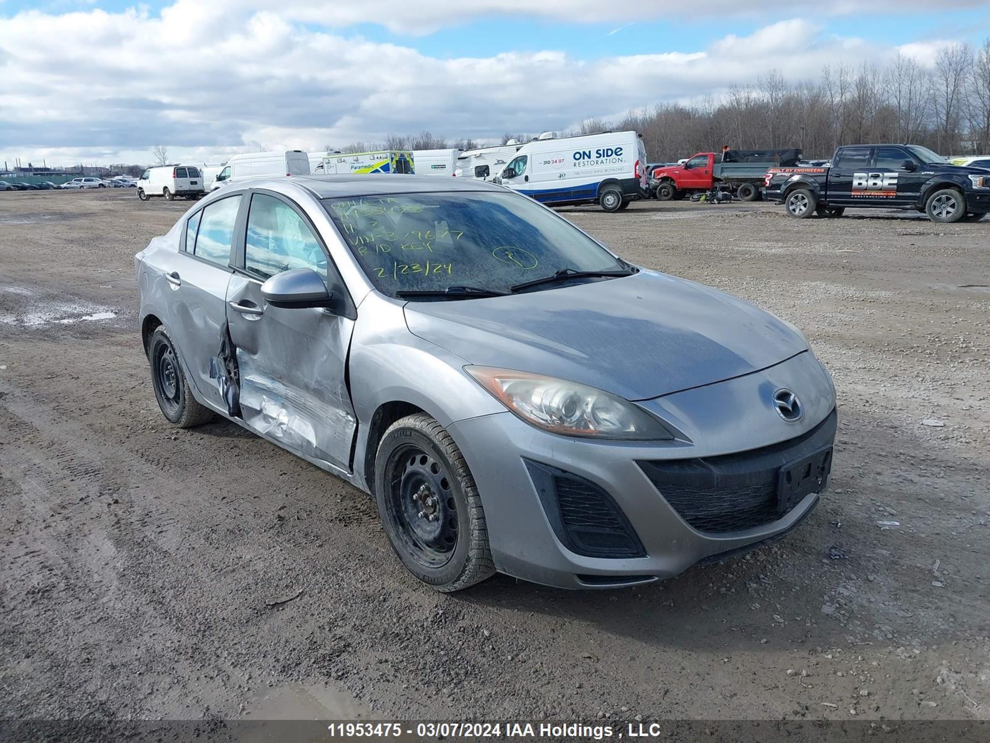 MAZDA 3 2011 jm1bl1vf0b1379677