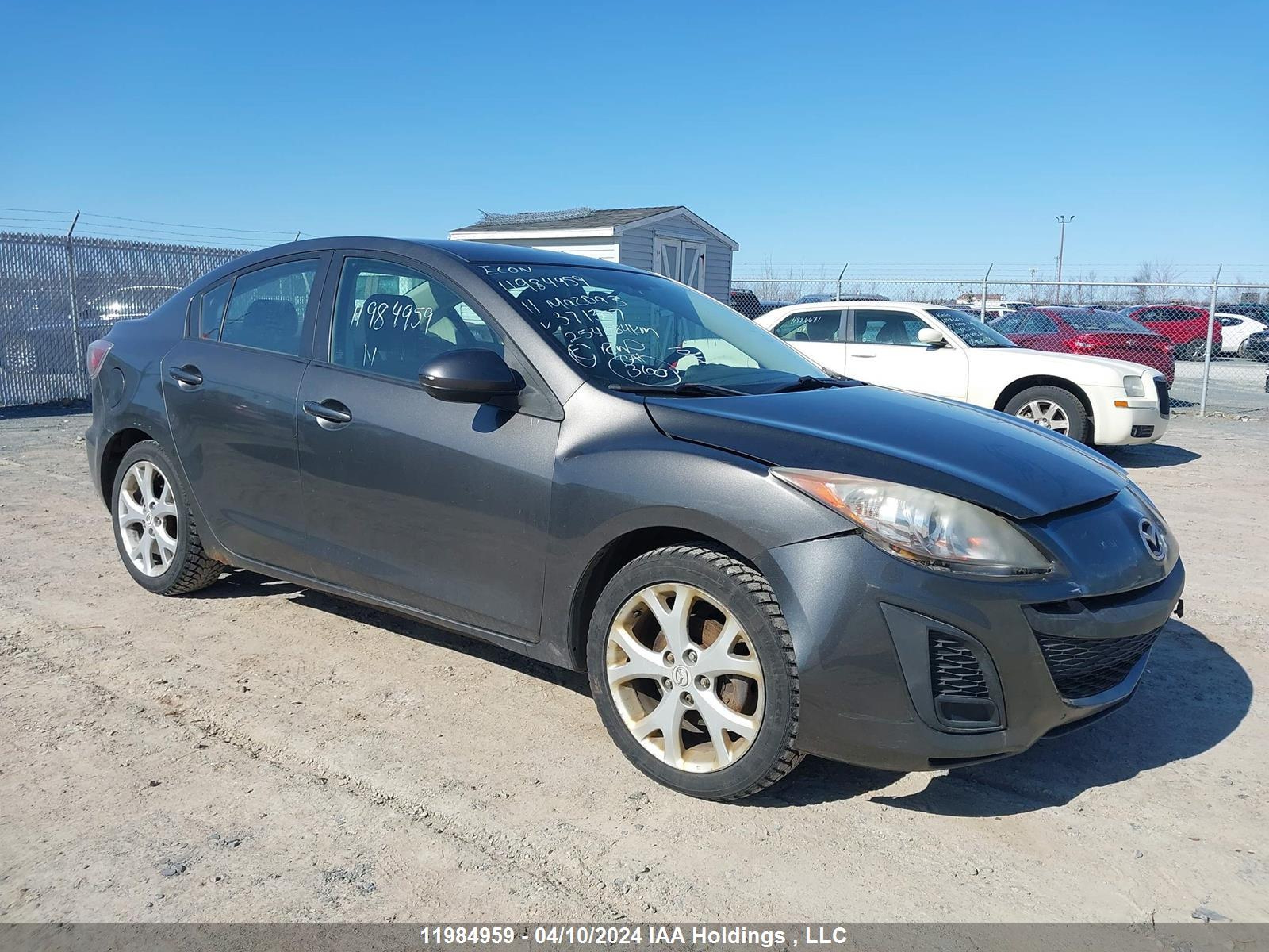 MAZDA 3 2011 jm1bl1vf4b1371307