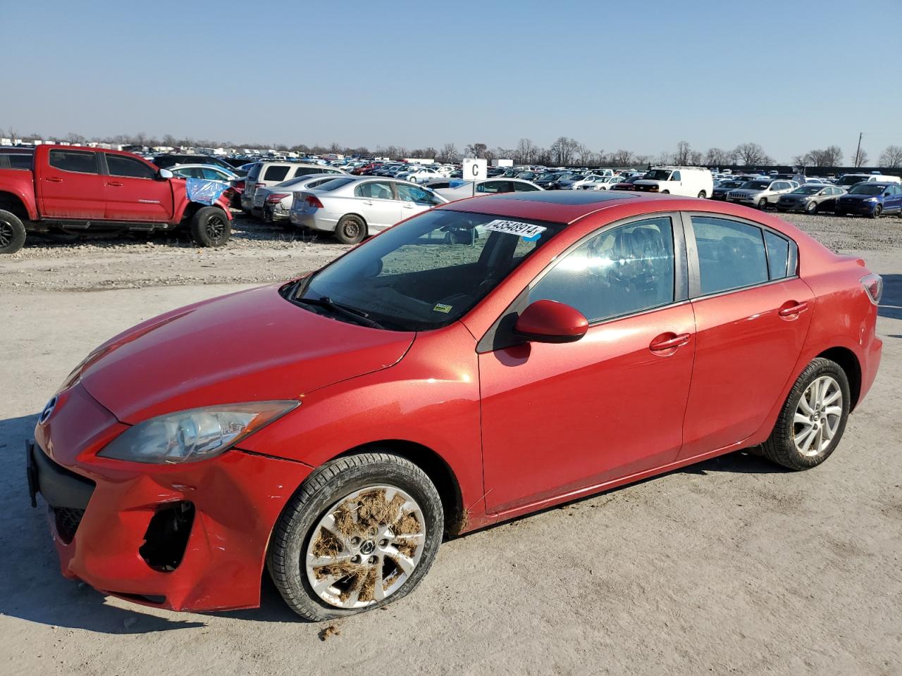 MAZDA 3 2013 jm1bl1vp5d1740767