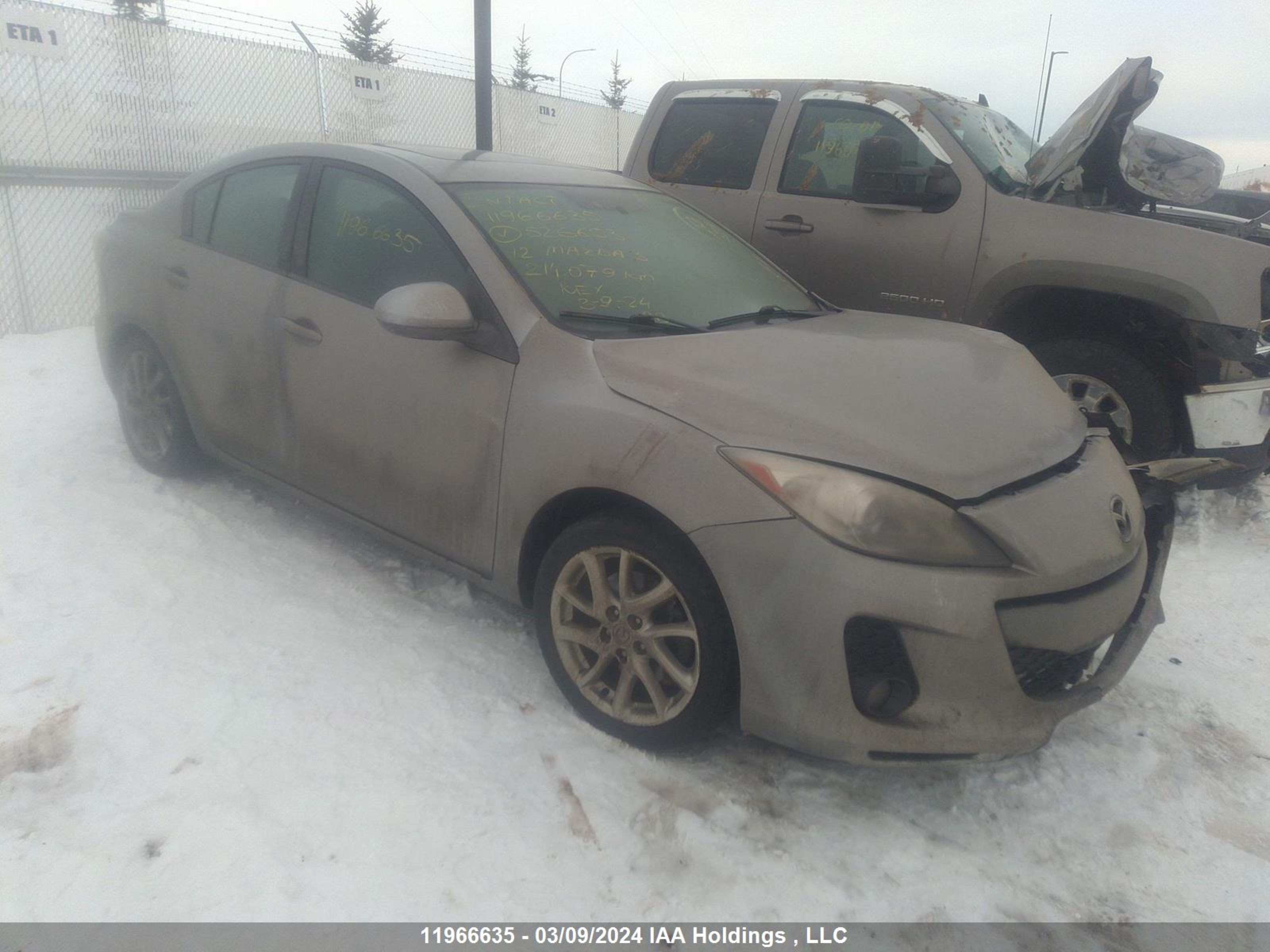 MAZDA 3 2012 jm1bl1w50c1526653