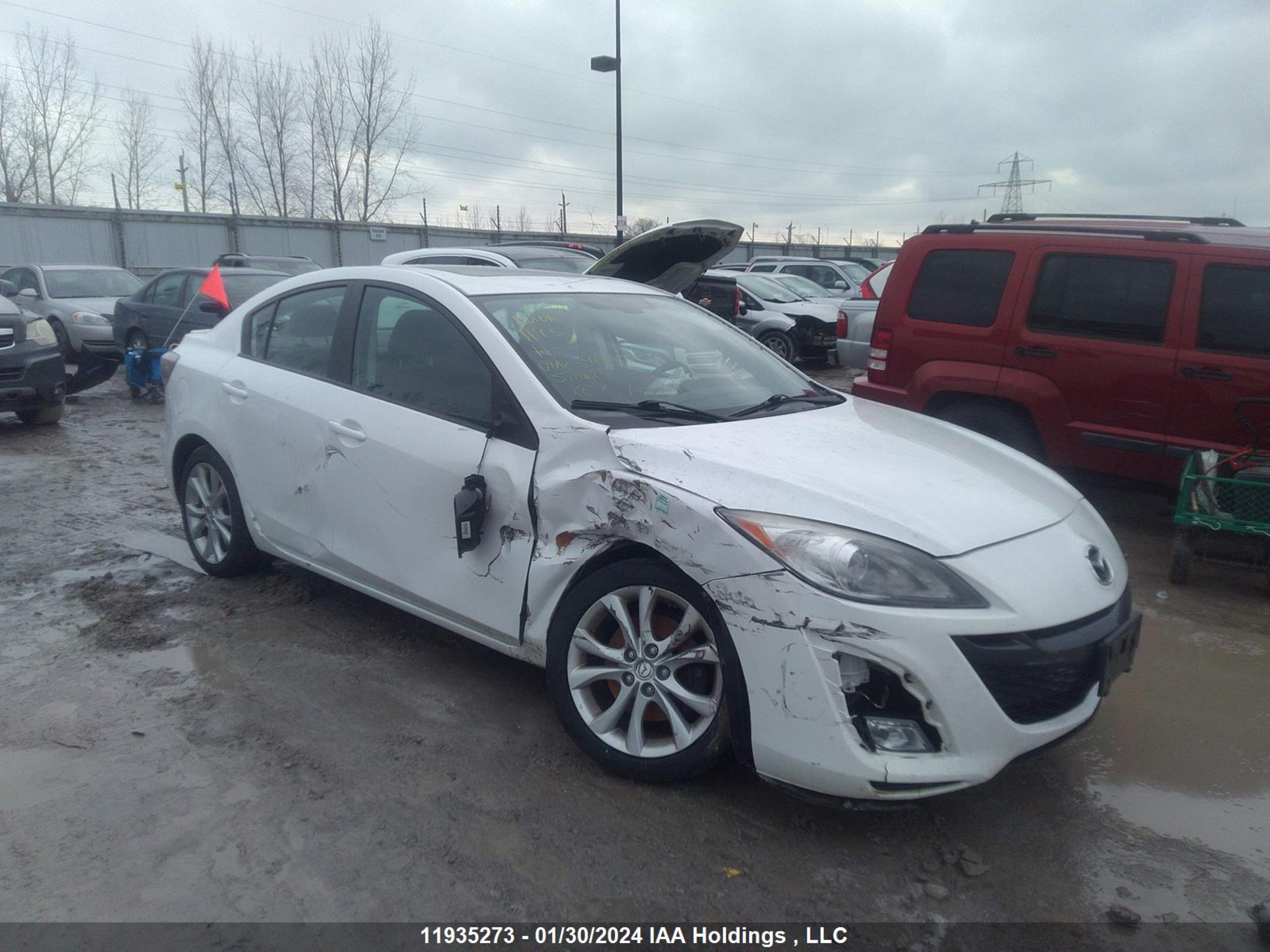 MAZDA 3 2011 jm1bl1w54b1460798