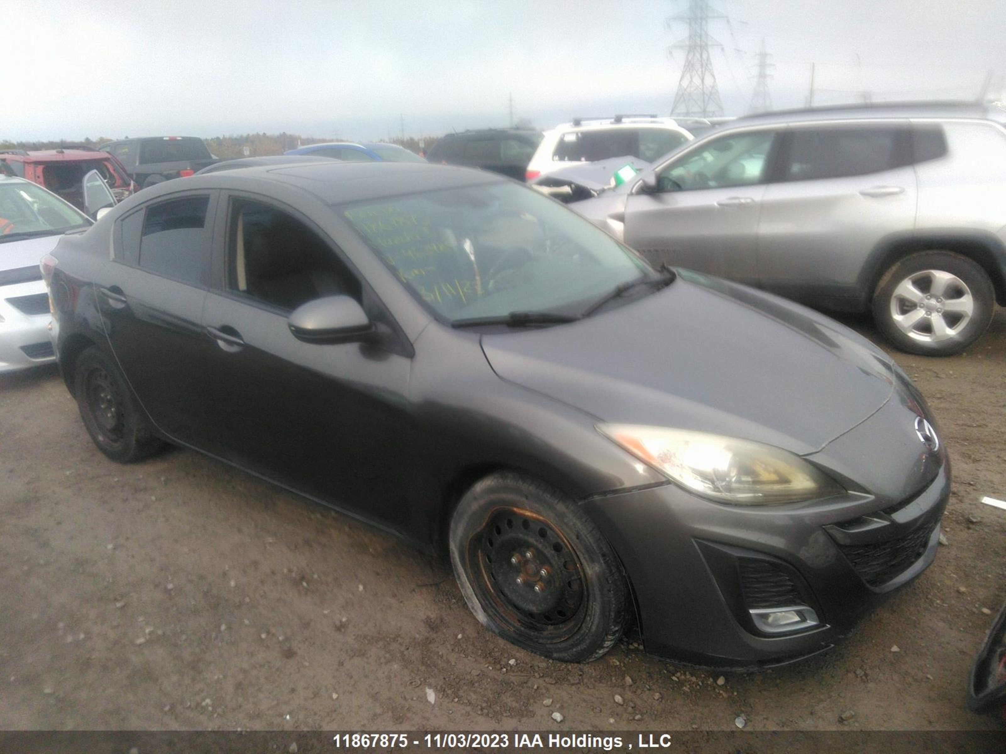 MAZDA 3 2011 jm1bl1w59b1463485