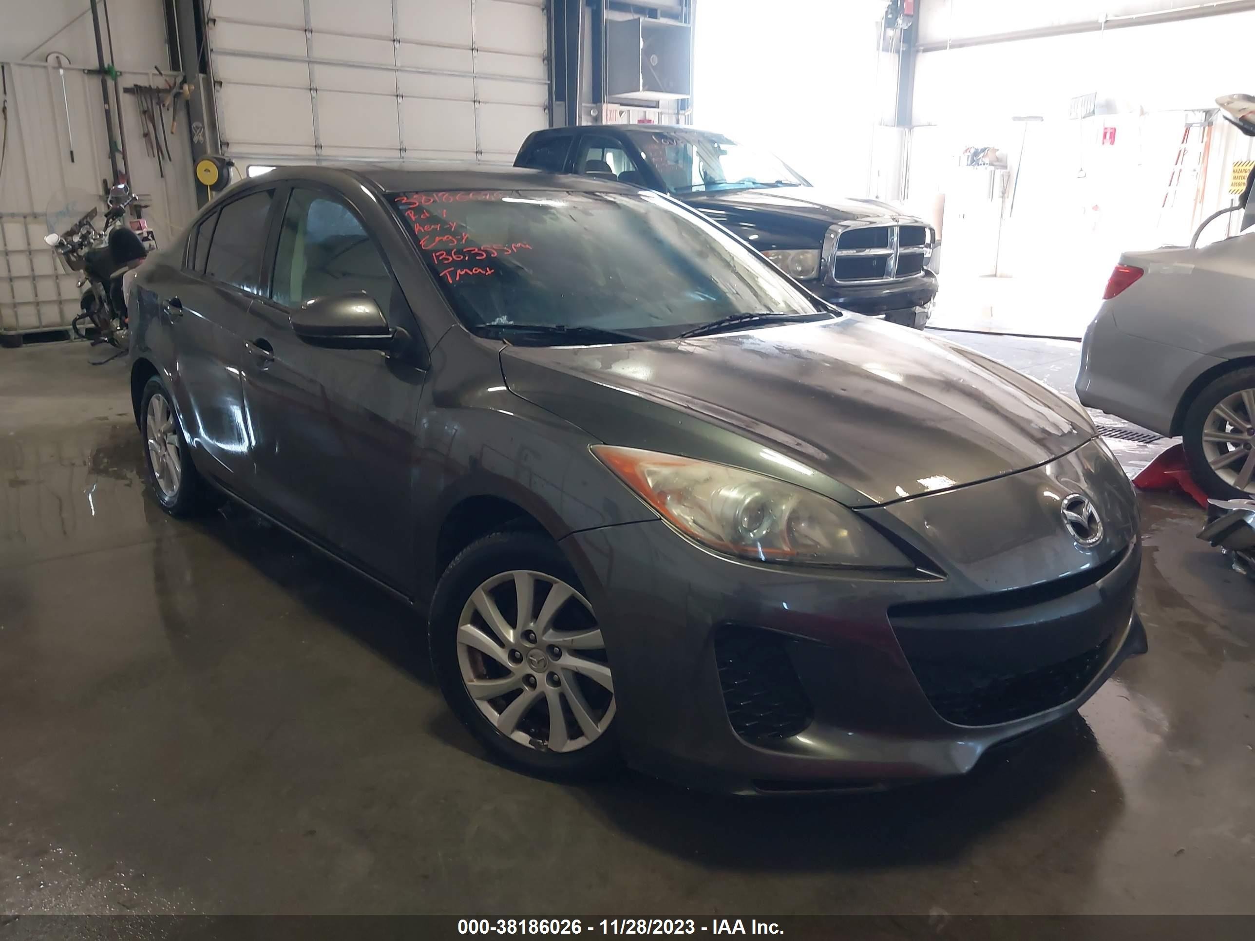 MAZDA 3 2012 jm1bl1w74c1687055