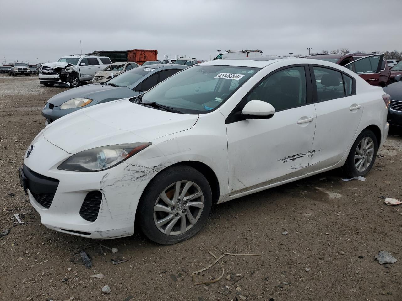 MAZDA 3 2012 jm1bl1w82c1612296