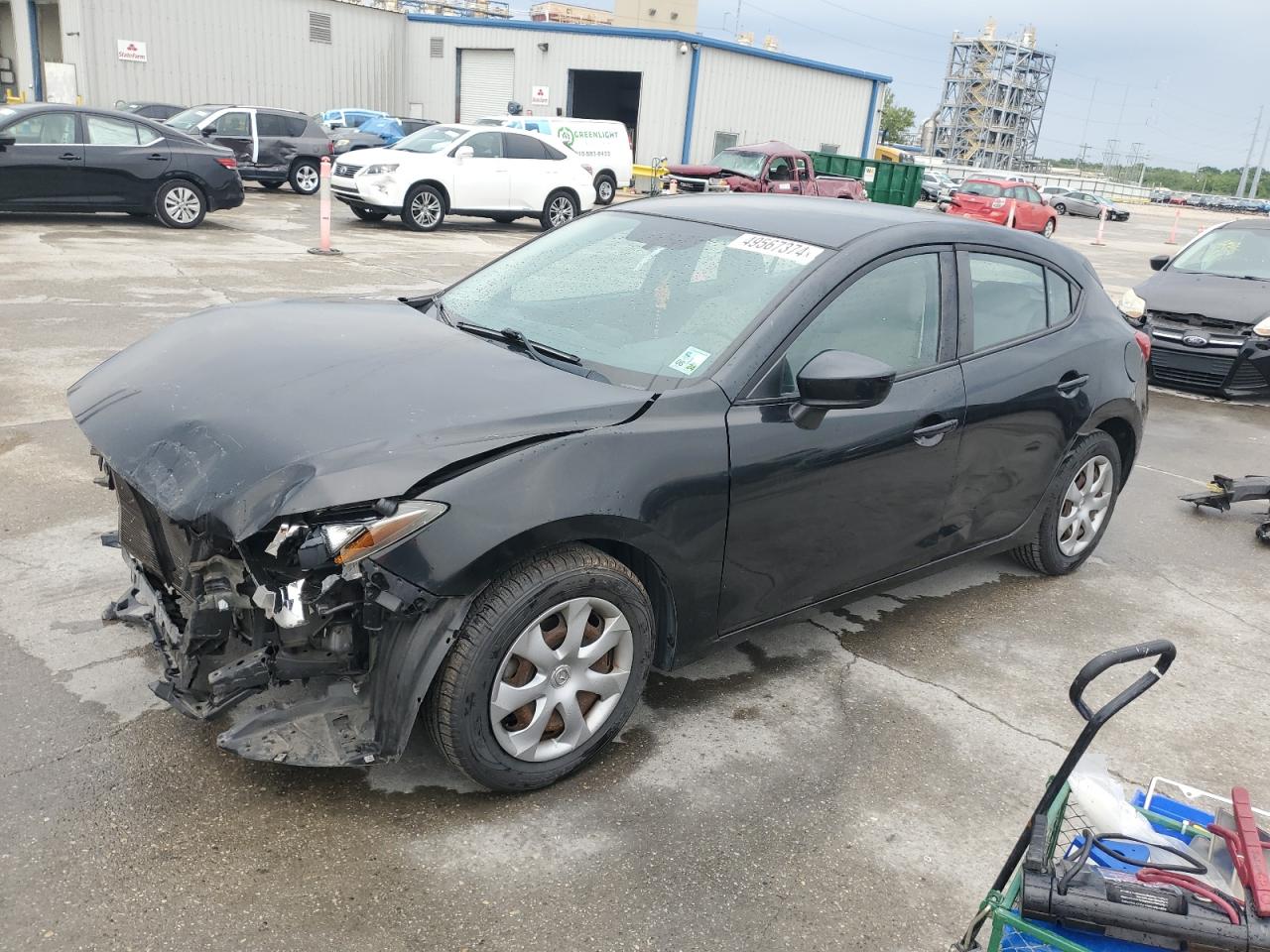 MAZDA 3 2014 jm1bm1k74e1100472