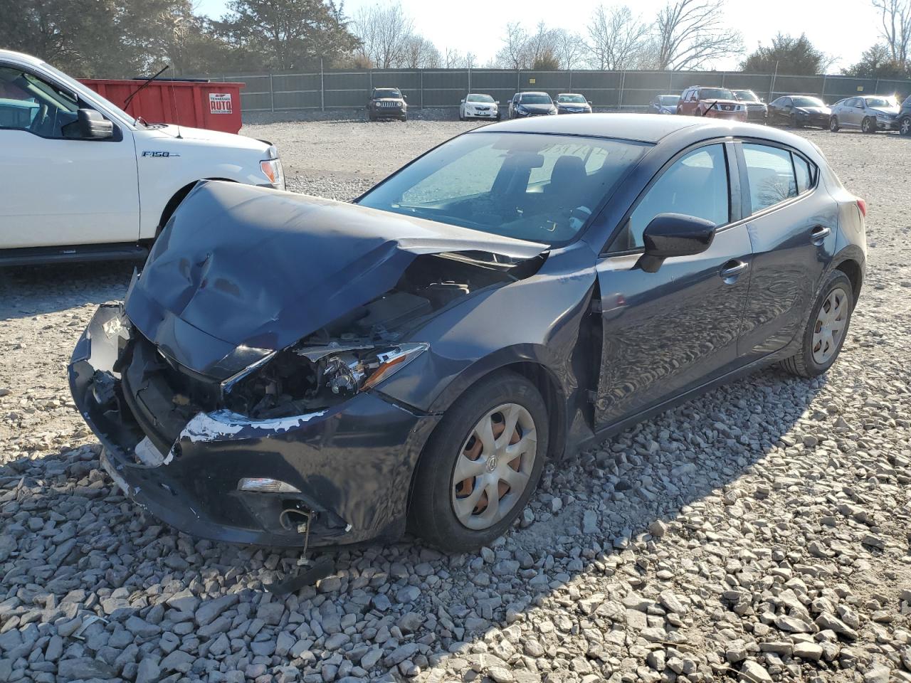 MAZDA 3 2014 jm1bm1k75e1191266