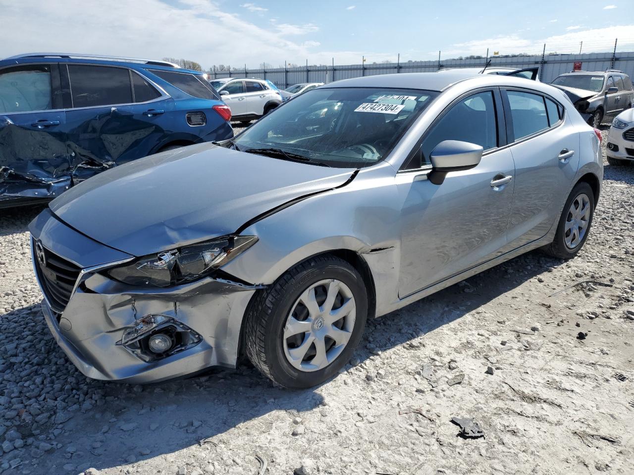 MAZDA 3 2014 jm1bm1k76e1100201