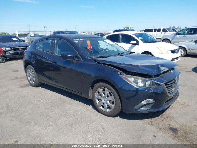 MAZDA MAZDA3 2015 jm1bm1k76f1258989