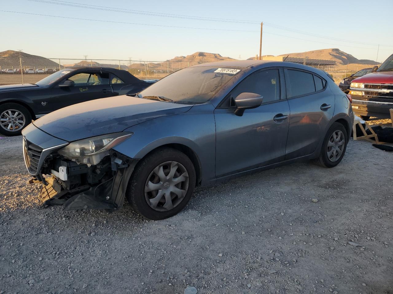 MAZDA 3 2014 jm1bm1k7xe1185995