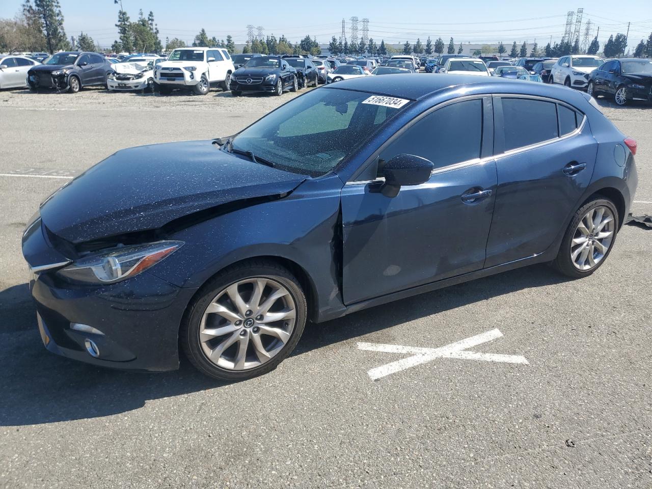 MAZDA 3 2014 jm1bm1l31e1162990