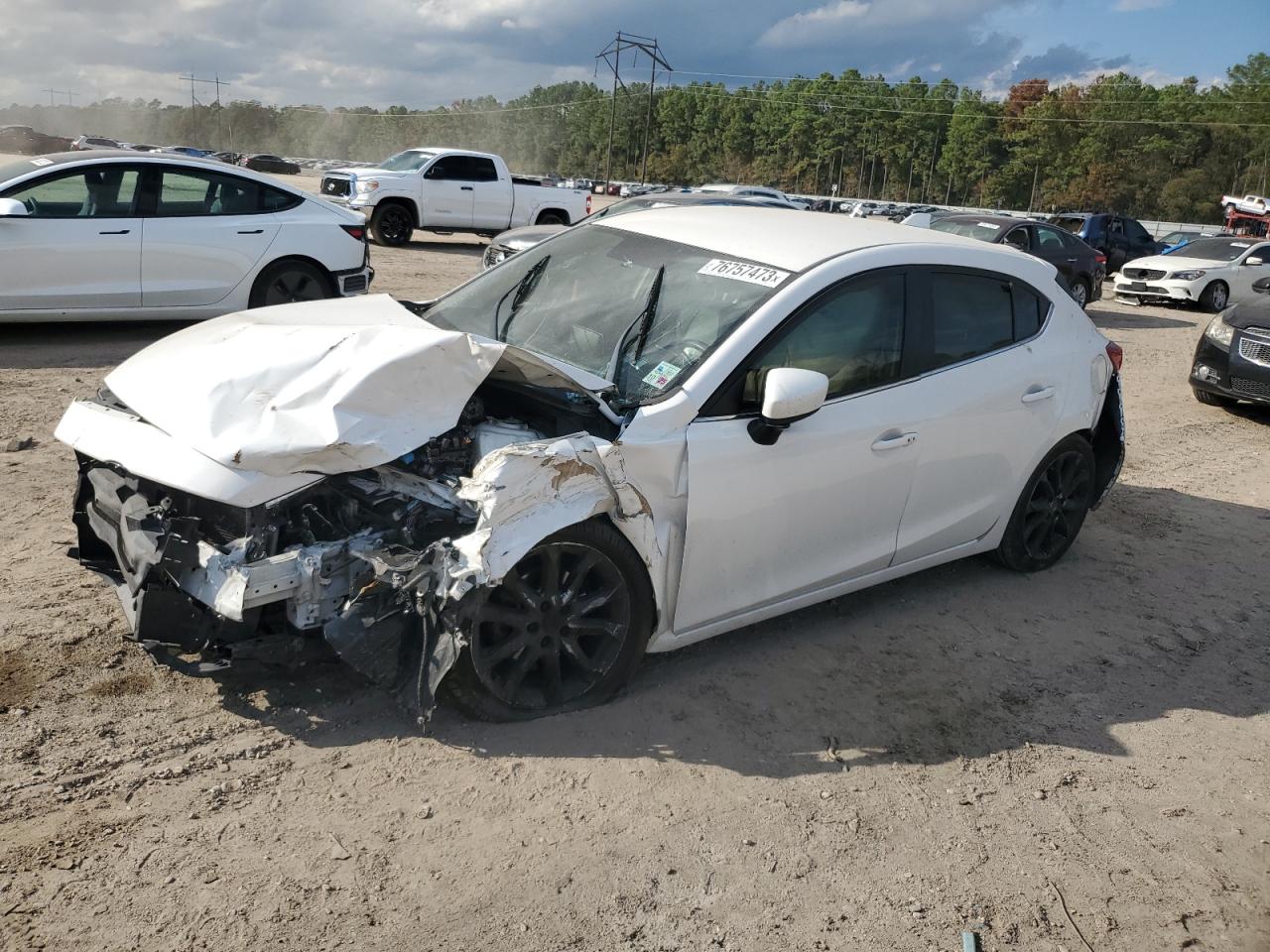 MAZDA 3 2014 jm1bm1l39e1187314