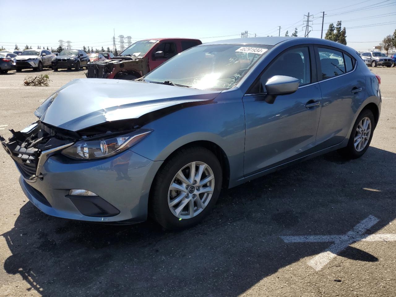 MAZDA 3 2014 jm1bm1l70e1207775