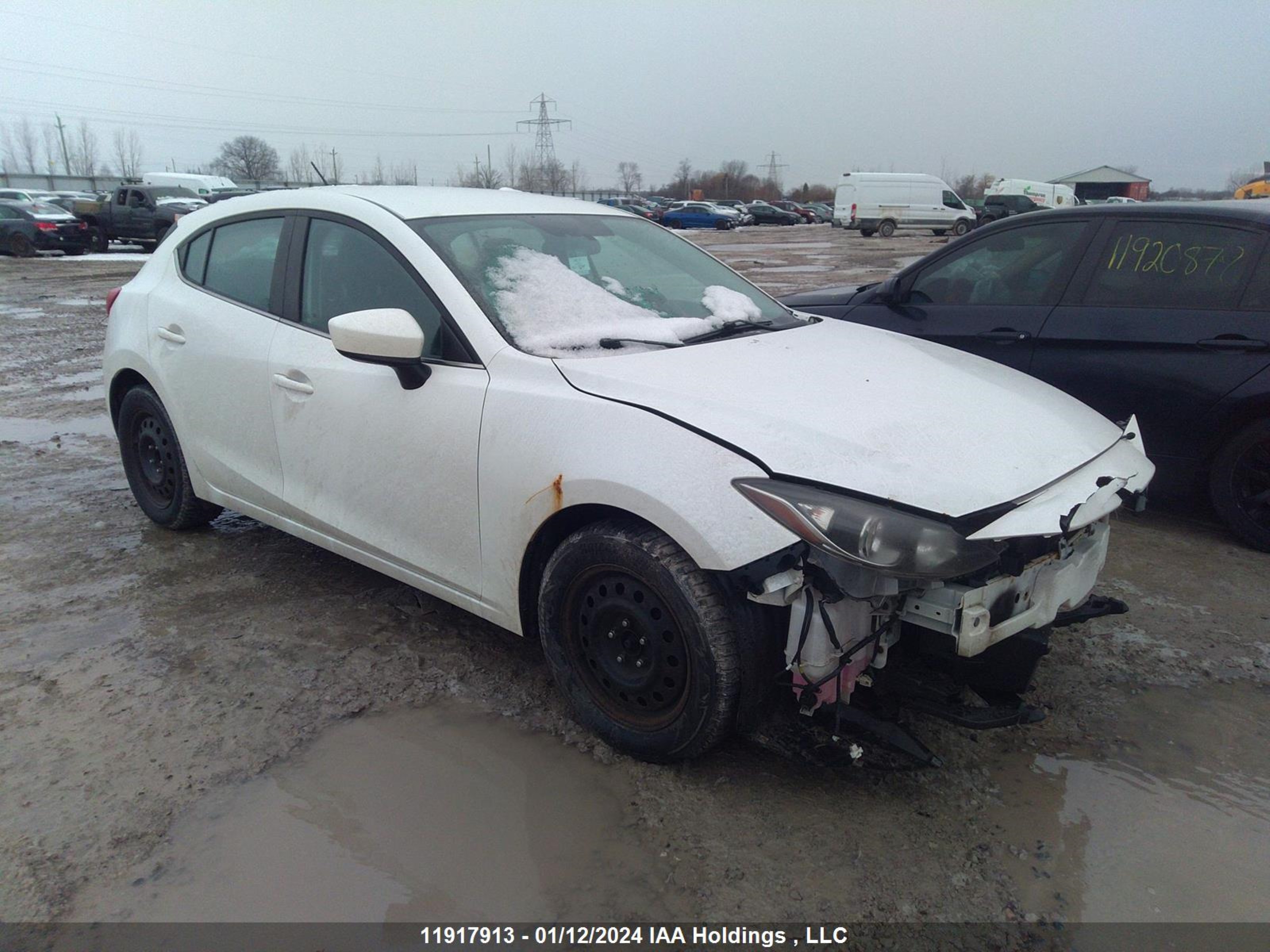 MAZDA 3 2014 jm1bm1l72e1105068