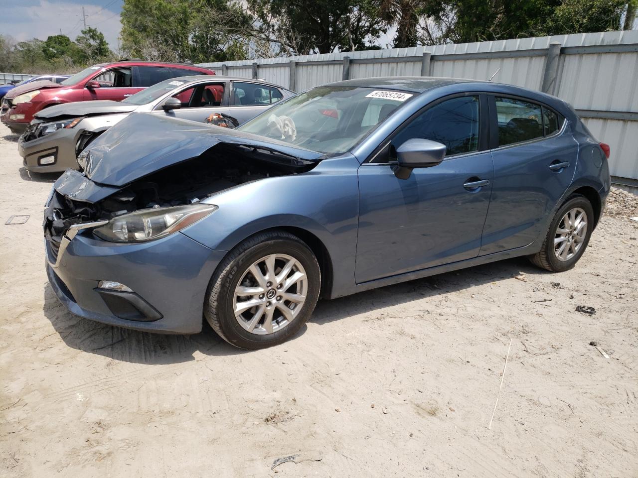 MAZDA 3 2014 jm1bm1l76e1185992