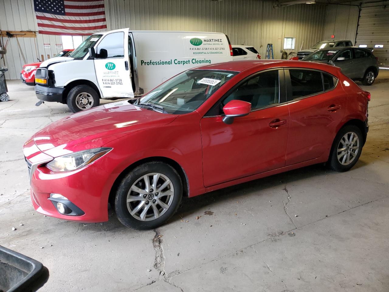 MAZDA 3 2014 jm1bm1l7xe1113211