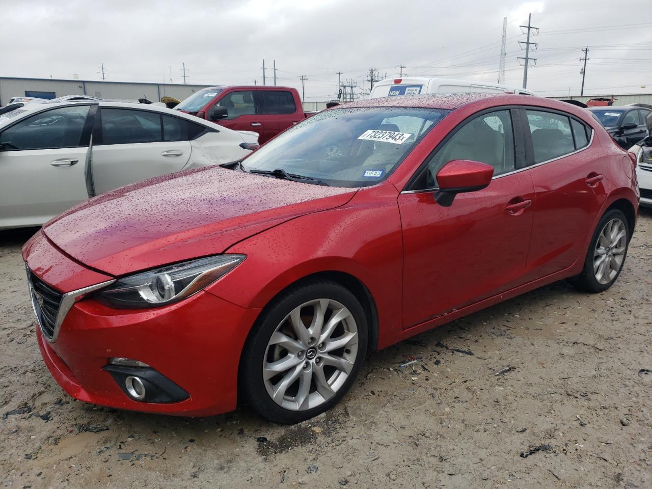 MAZDA 3 2014 jm1bm1m30e1101659