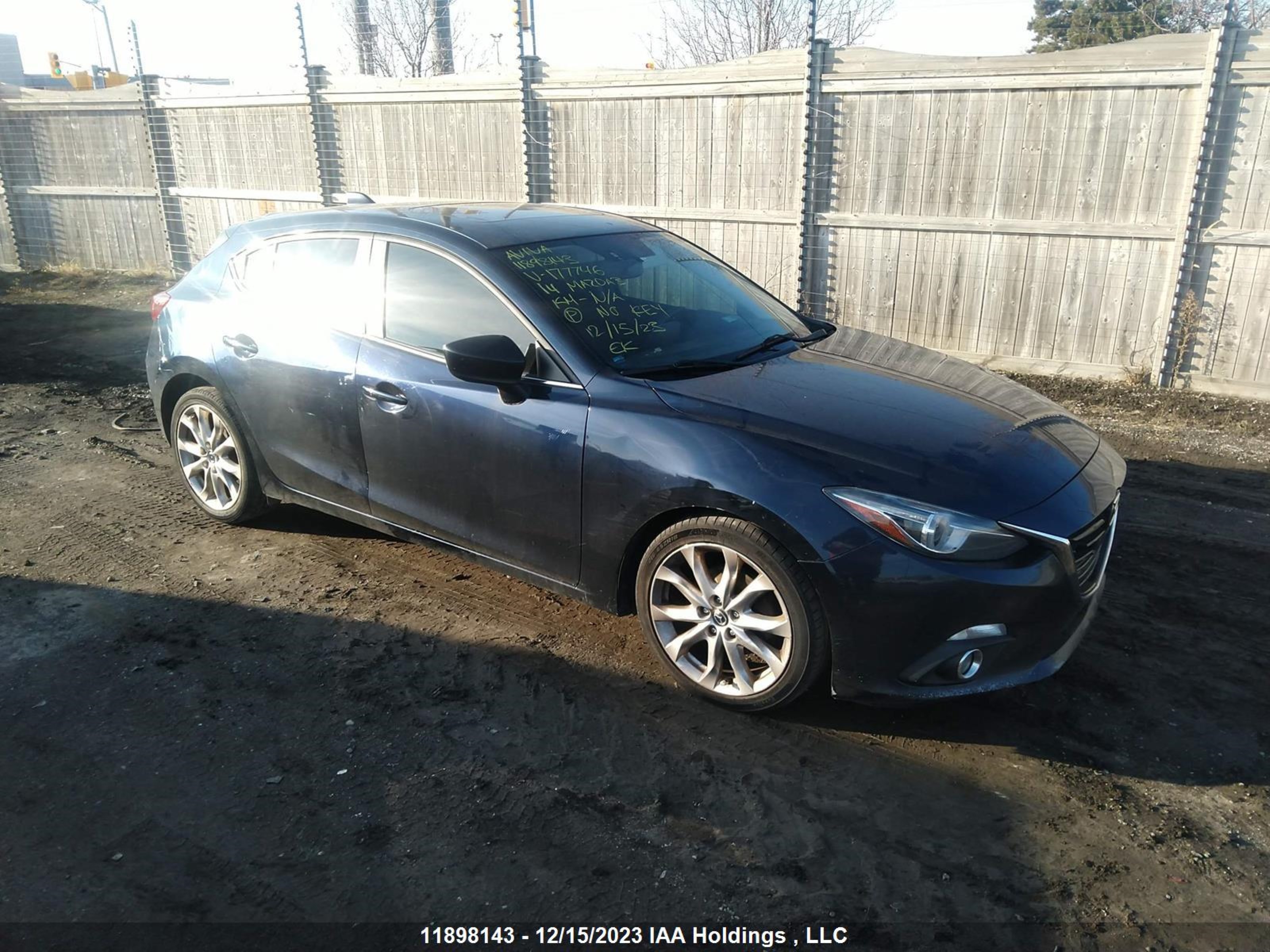 MAZDA 3 2014 jm1bm1m31e1177746