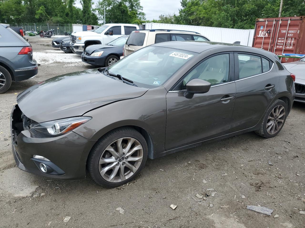 MAZDA 3 2014 jm1bm1m33e1132338