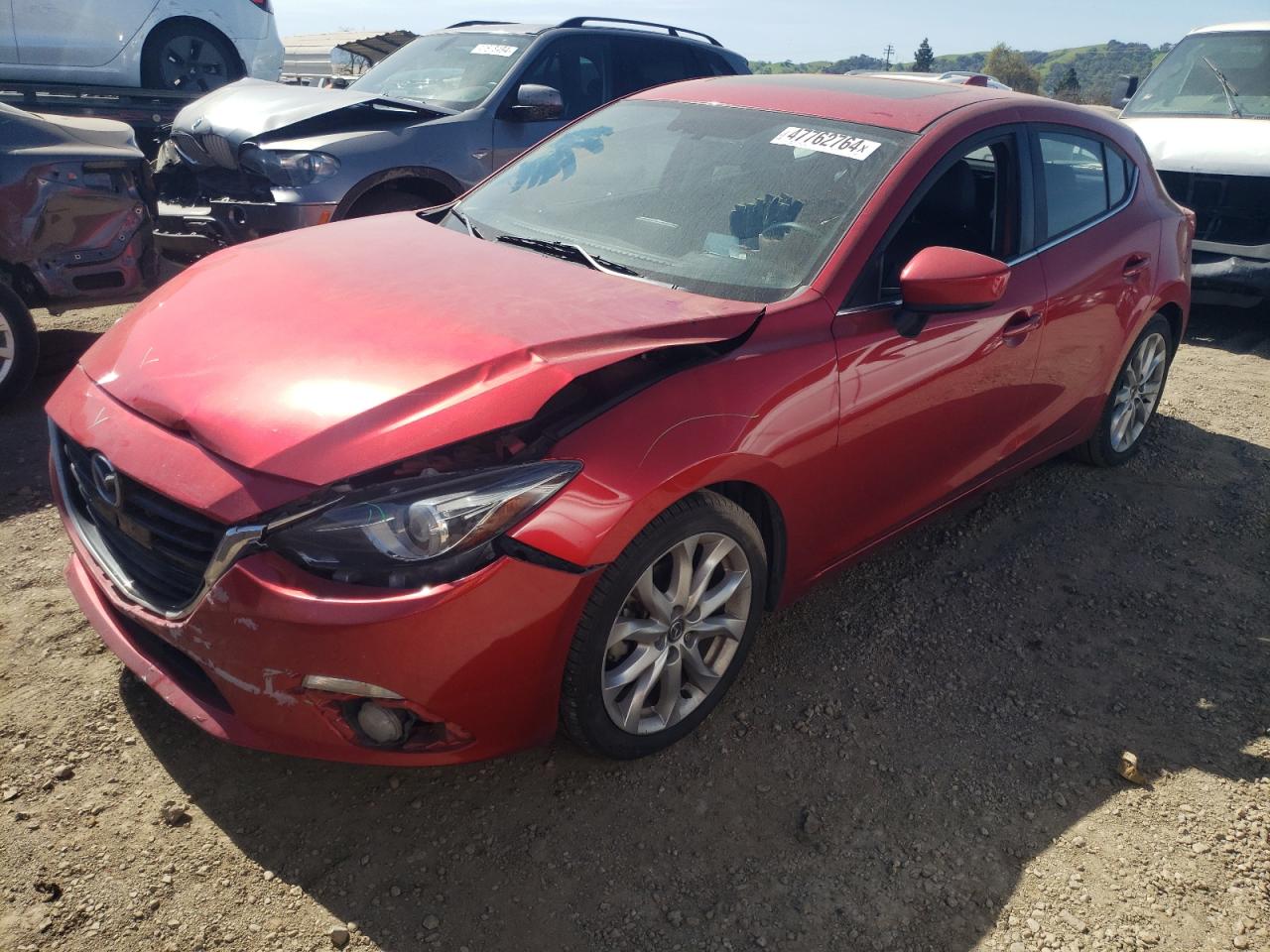 MAZDA 3 2014 jm1bm1m35e1103844