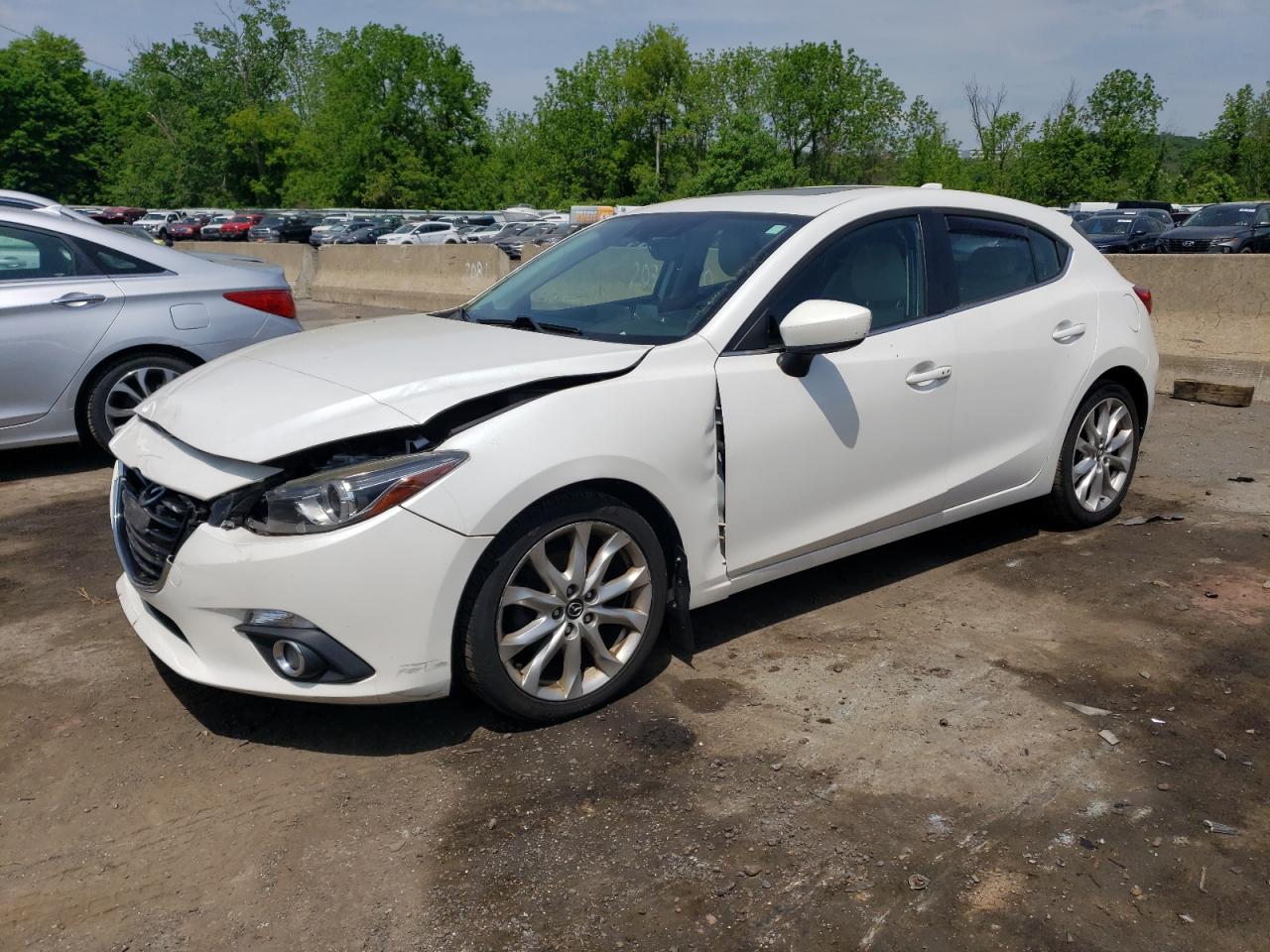 MAZDA 3 2015 jm1bm1m35f1248593