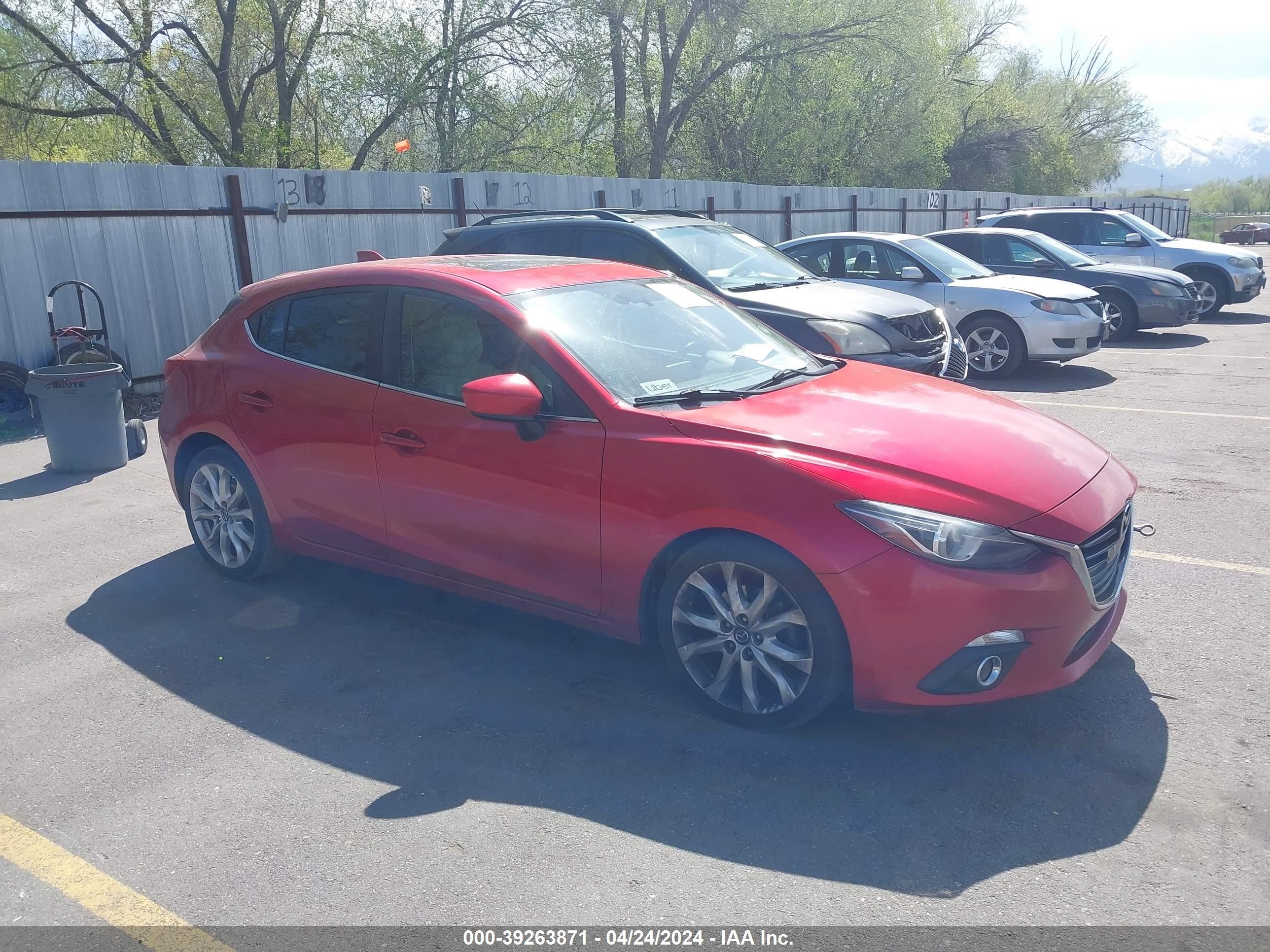 MAZDA 3 2014 jm1bm1m39e1102616