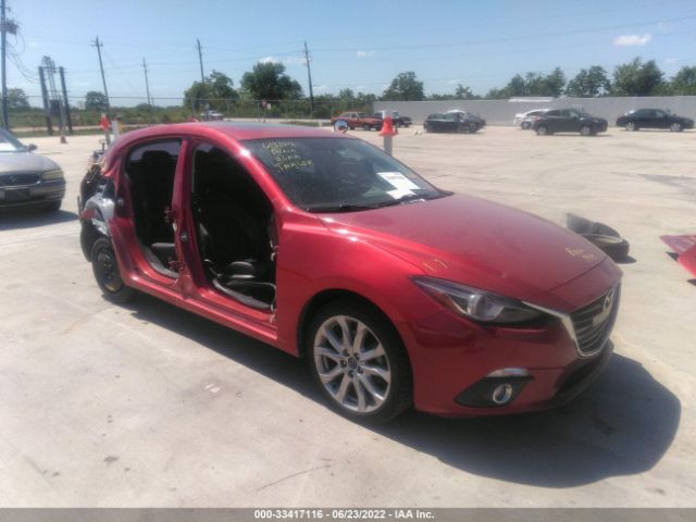 MAZDA 3 2014 jm1bm1m39e1126625