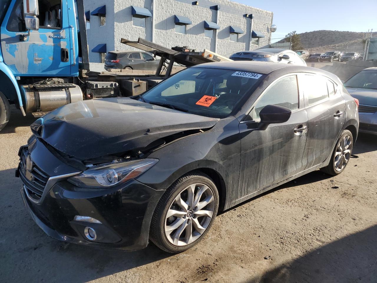 MAZDA 3 2014 jm1bm1m39e1168101