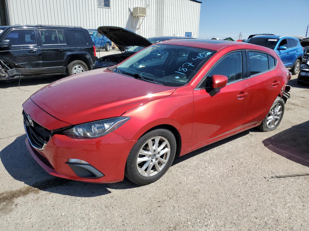 MAZDA 3 2014 jm1bm1m70e1187462