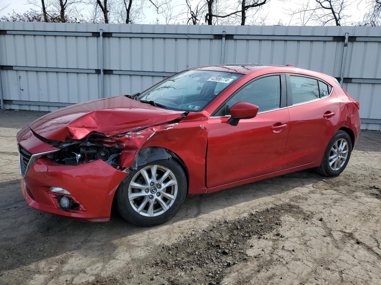 MAZDA 3 2015 jm1bm1m74f1225342