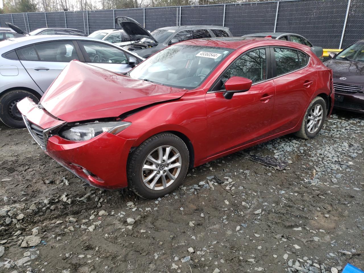 MAZDA 3 2016 jm1bm1n74g1311704