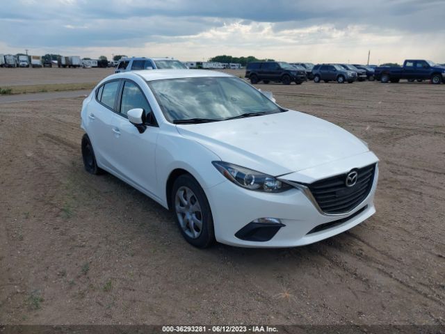 MAZDA MAZDA3 2016 jm1bm1t70g1343293