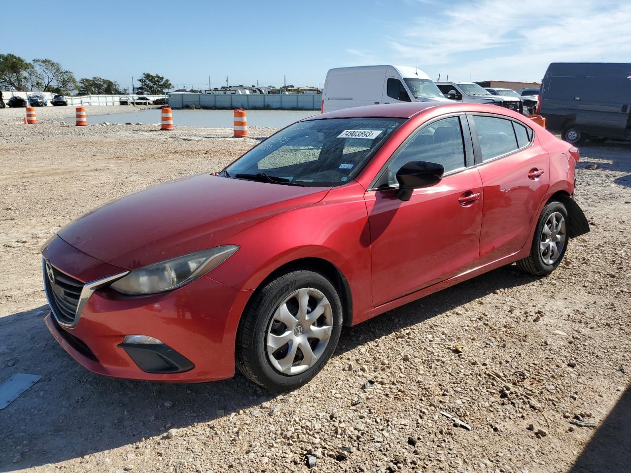 MAZDA 3 2014 jm1bm1t71e1216808