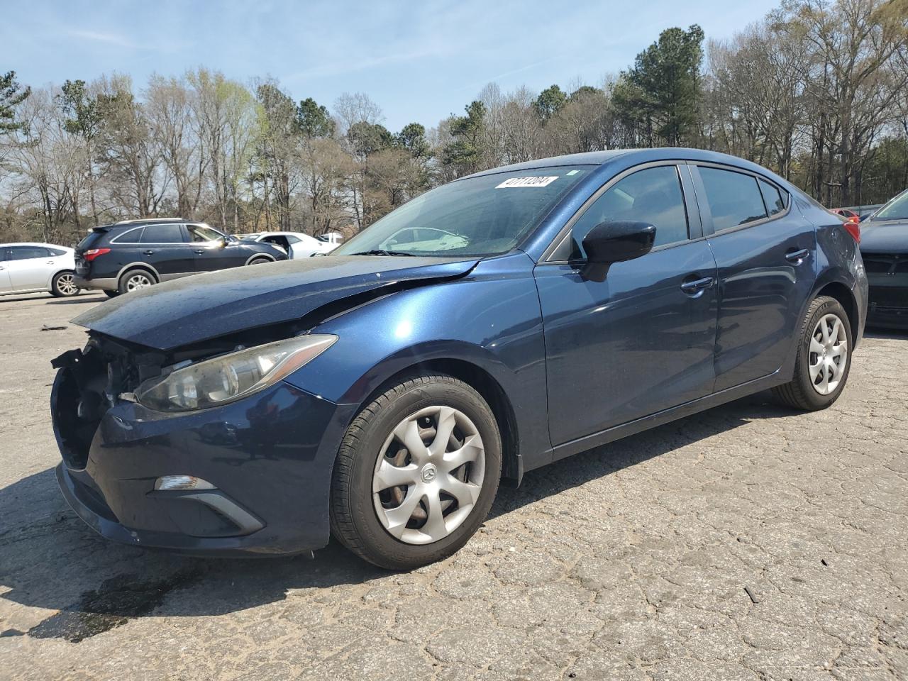 MAZDA 3 2014 jm1bm1t74e1215023