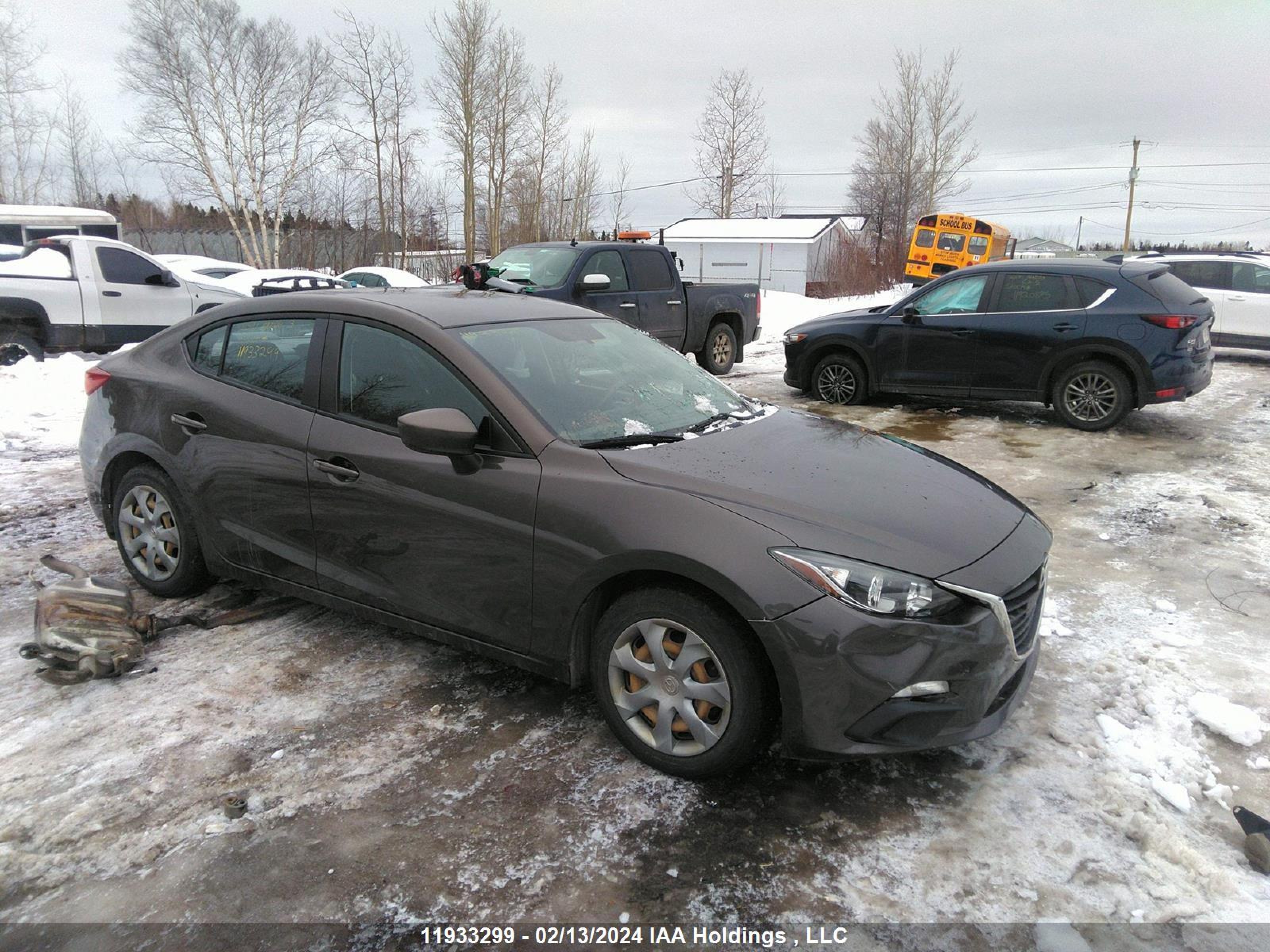 MAZDA 3 2014 jm1bm1u71e1110776