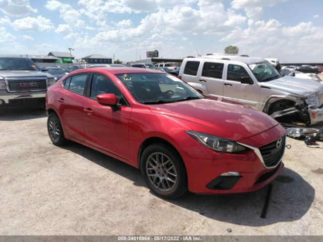 MAZDA 3 2014 jm1bm1u71e1124452