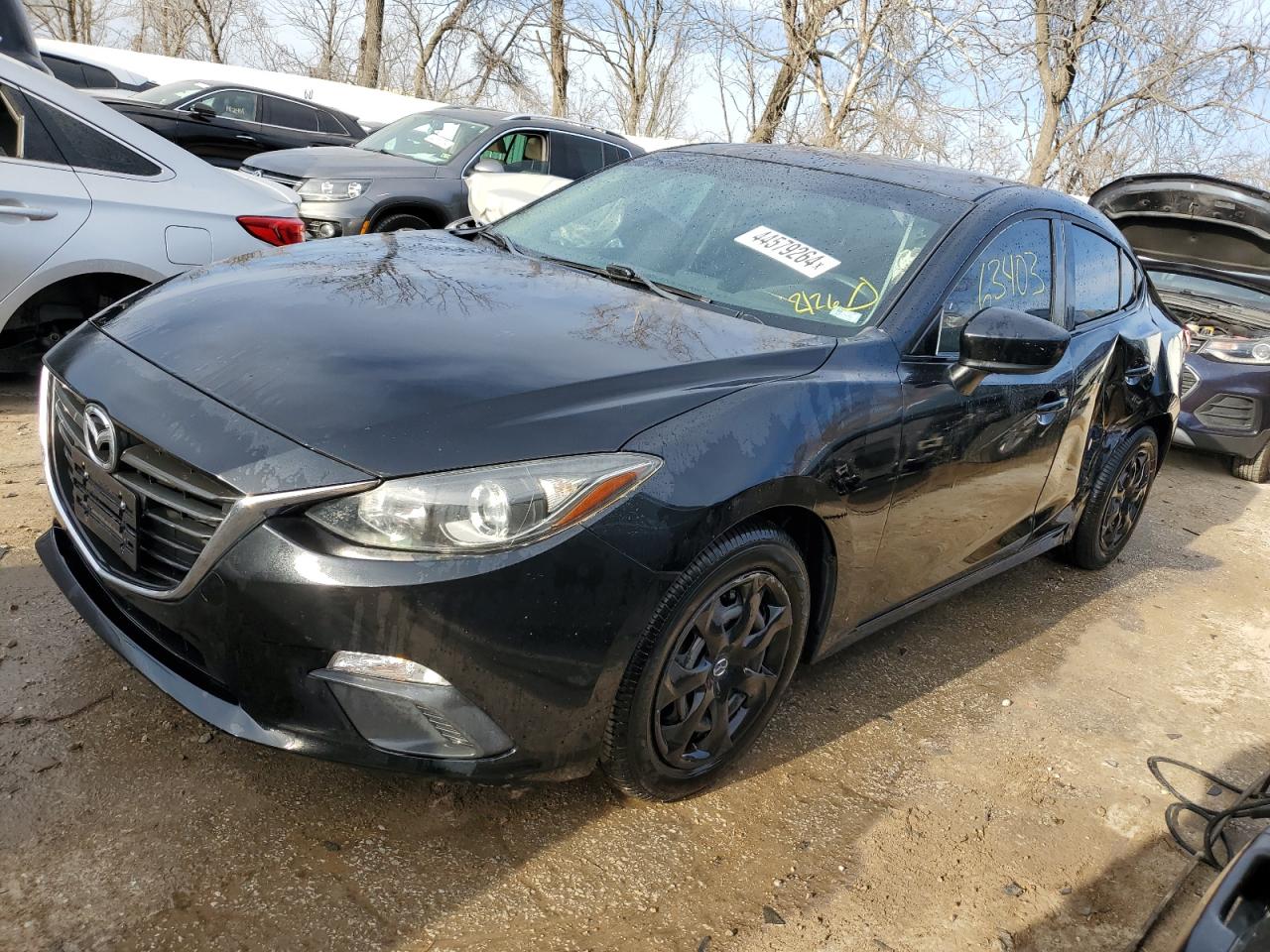 MAZDA 3 2014 jm1bm1u73e1141236