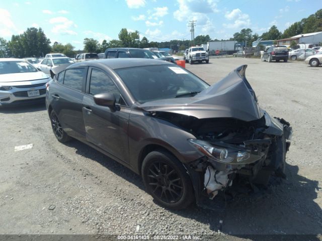 MAZDA 3 2015 jm1bm1u74f1222618