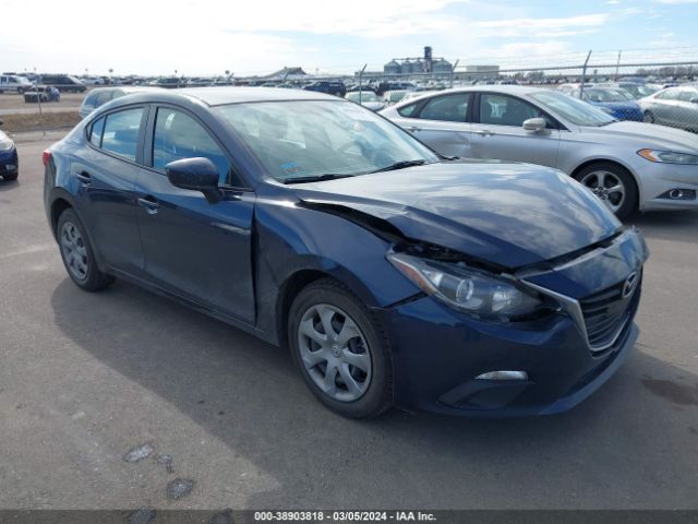 MAZDA MAZDA3 2015 jm1bm1u74f1260608