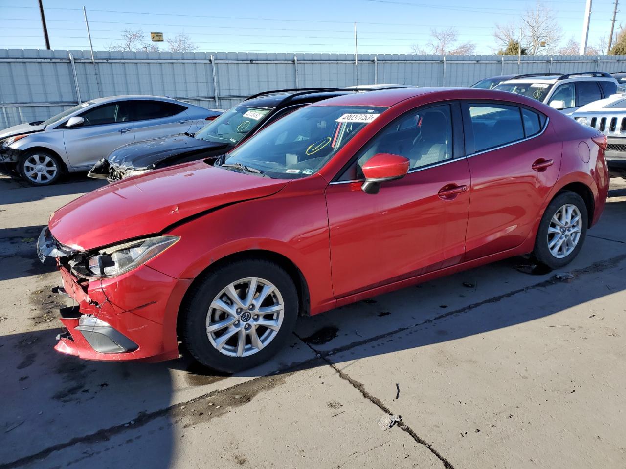 MAZDA 3 2016 jm1bm1u74g1307993