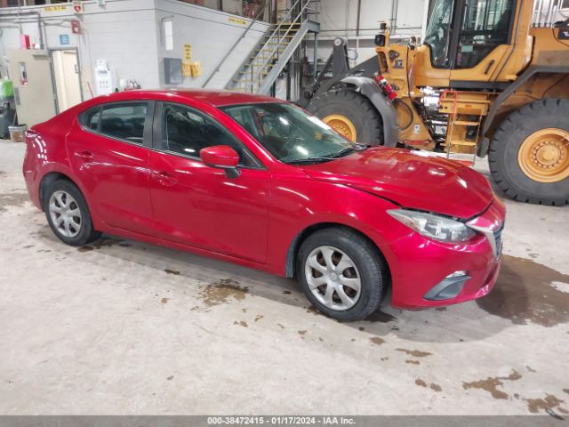 MAZDA MAZDA3 2014 jm1bm1u75e1182113