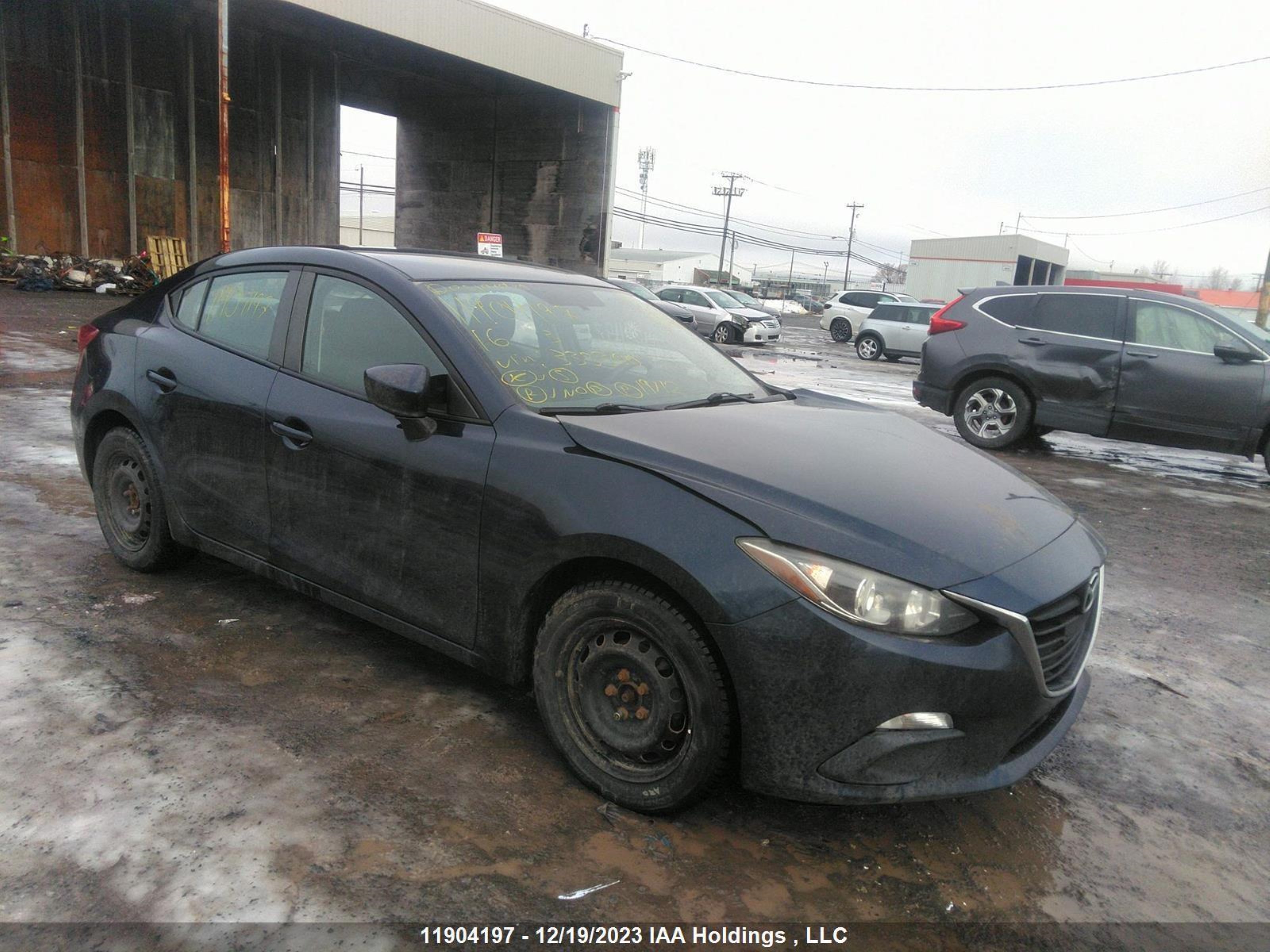 MAZDA 3 2016 jm1bm1u76g1335360