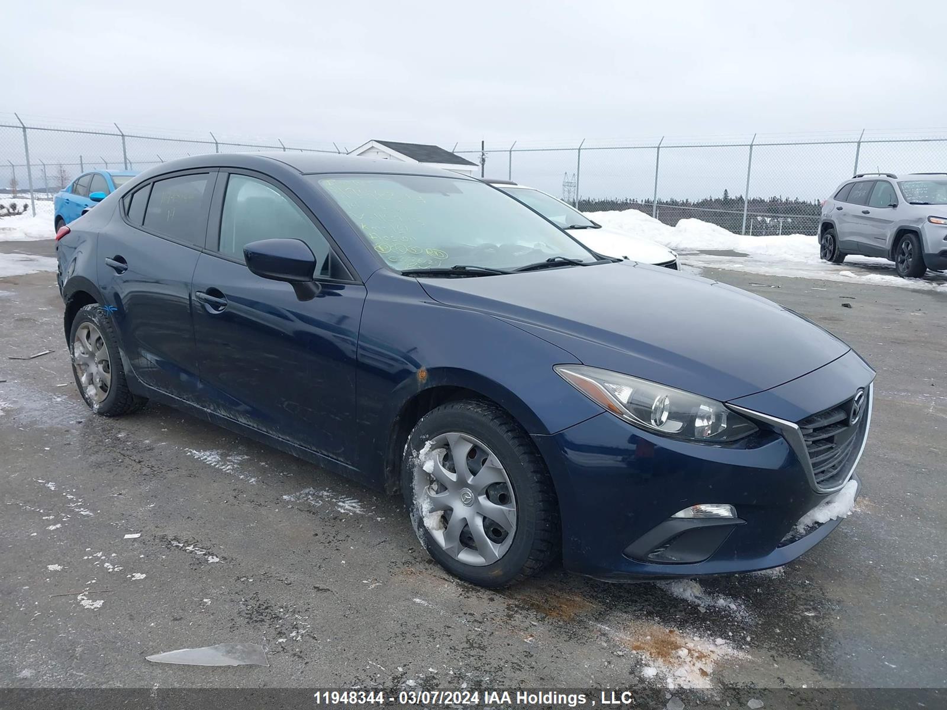 MAZDA 3 2014 jm1bm1u78e1115943