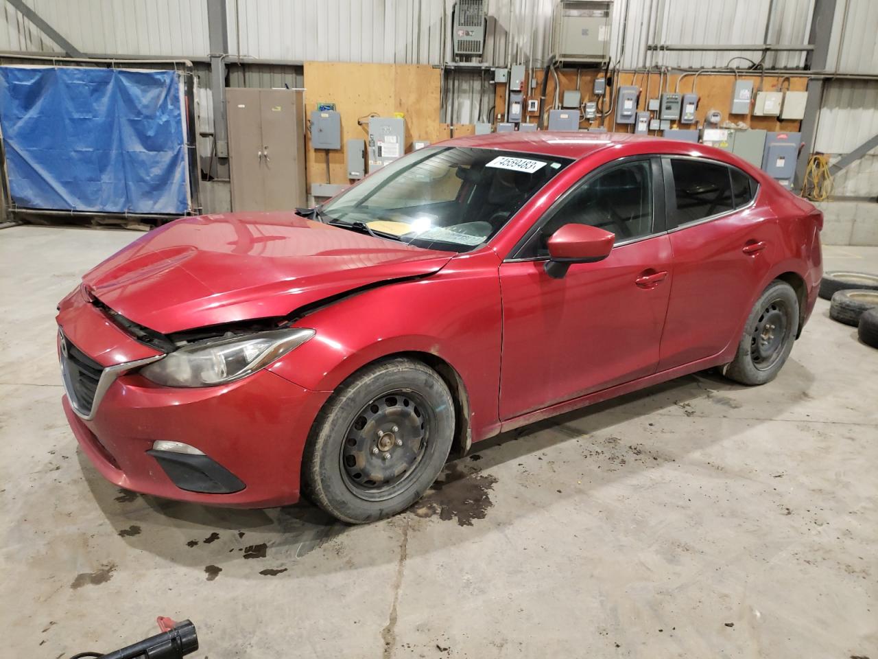 MAZDA 3 2014 jm1bm1v70e1163760