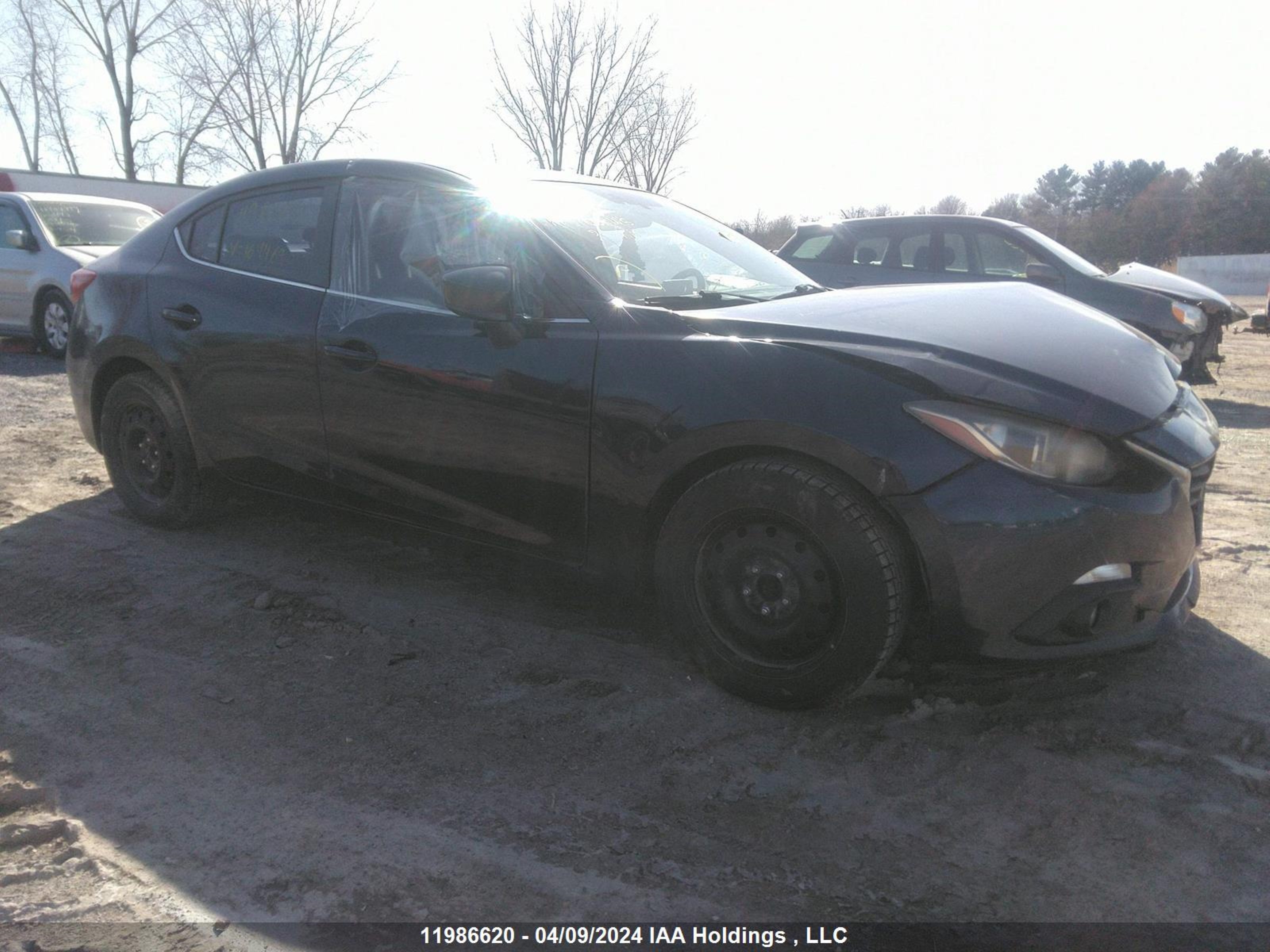 MAZDA 3 2014 jm1bm1v70e1164469