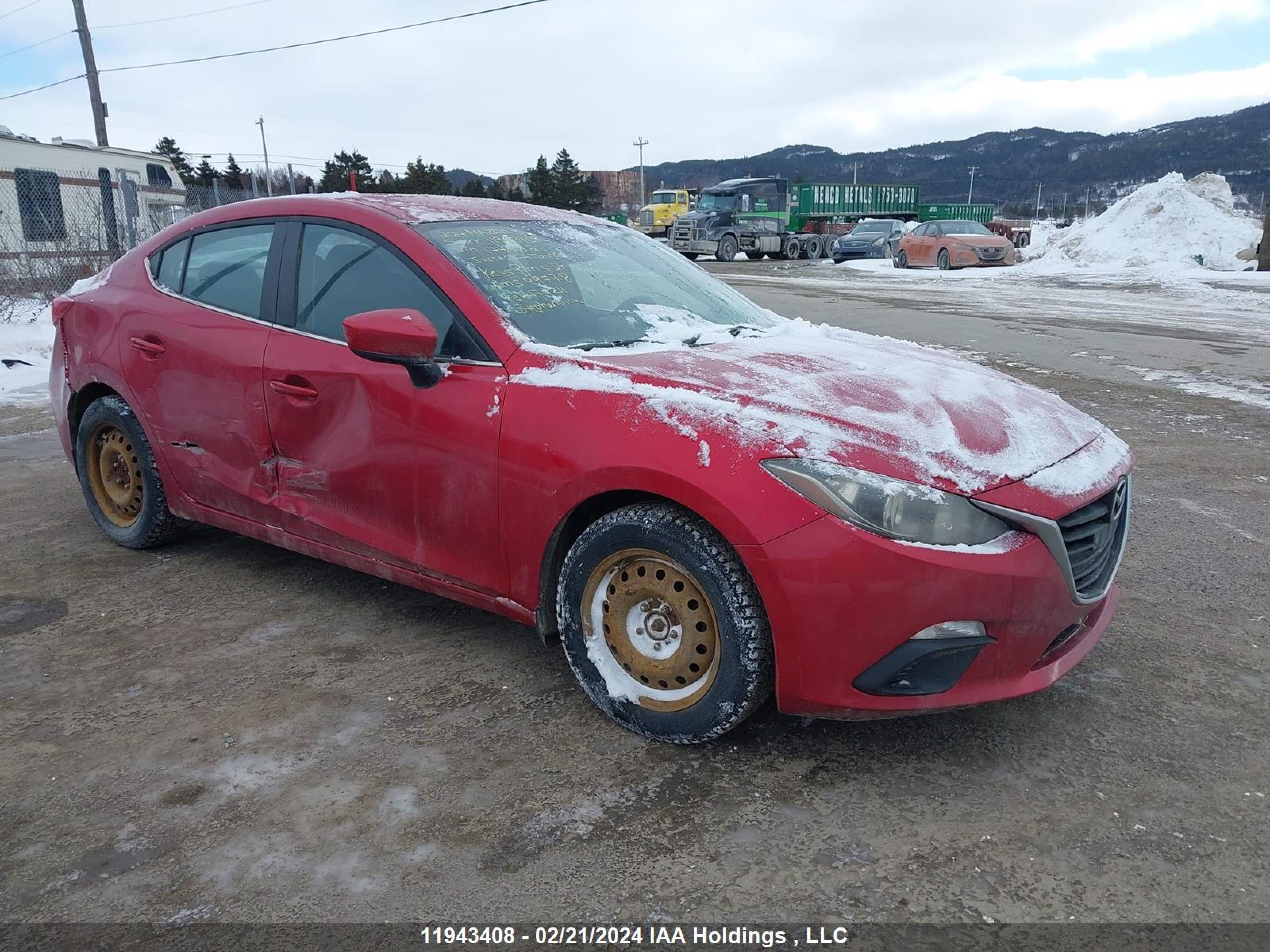 MAZDA 3 2014 jm1bm1v72e1174582